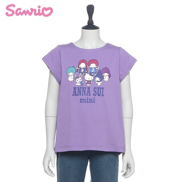 【Sanrio x Liberty Fabrics】 背中切り替えプリントTシャツ