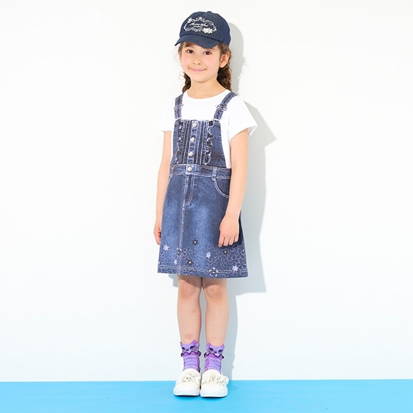 ANNA SUI mini 転写プリント ワンピース 140 子供服 夏服