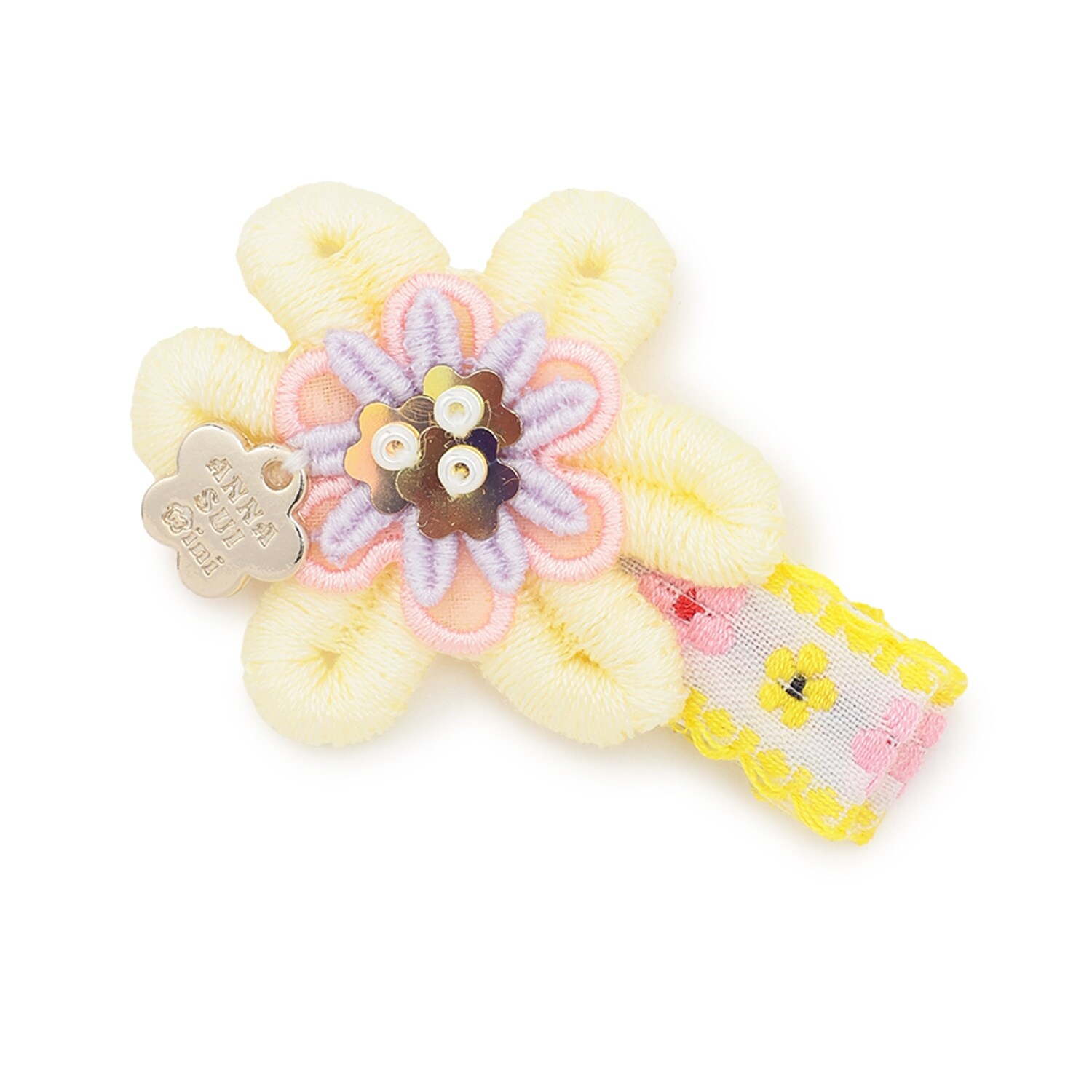 お花ヘアクリップ