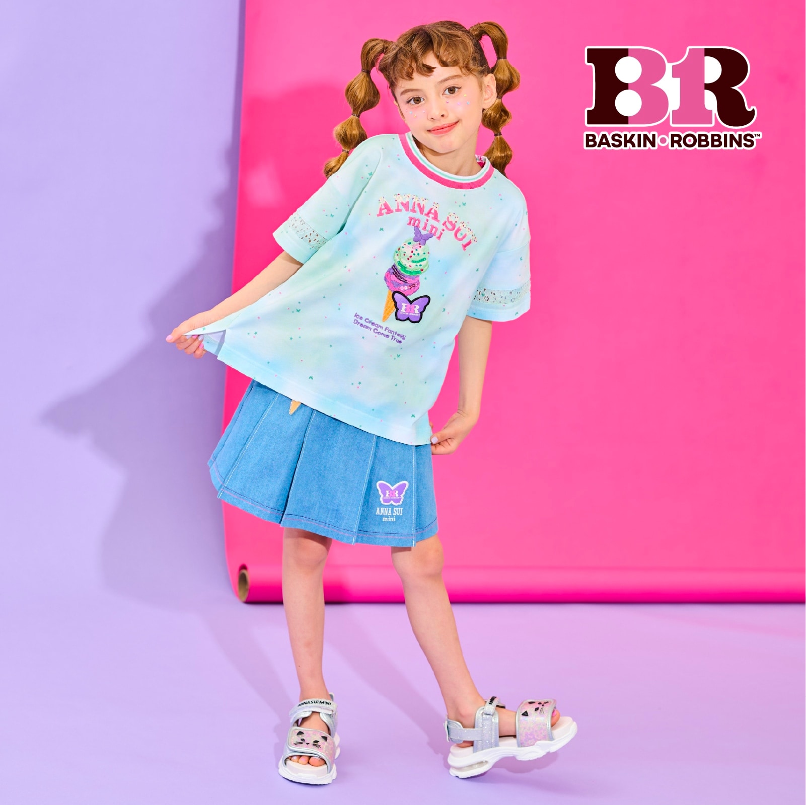 【サーティワン アイスクリーム】総柄Tシャツ