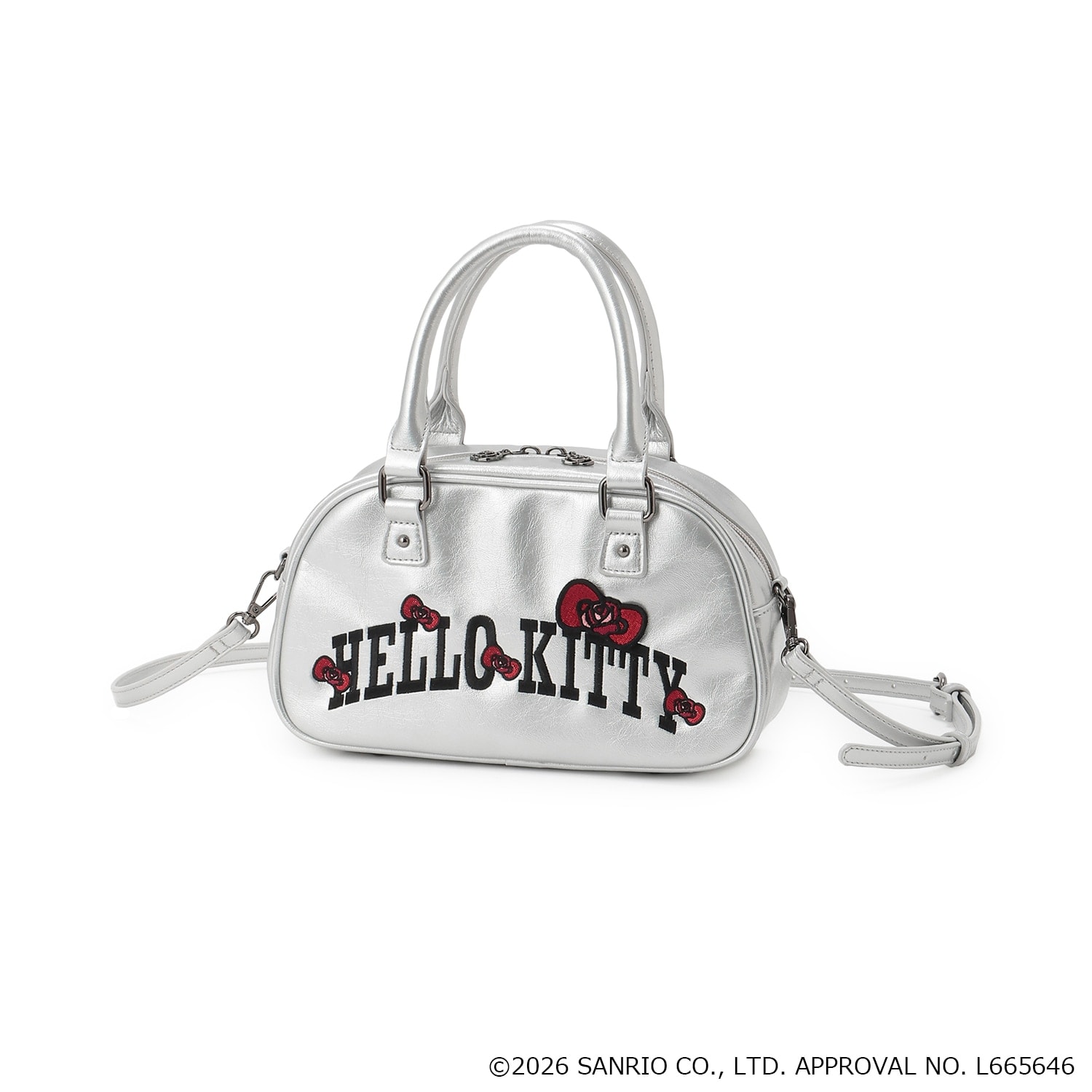 【3月27日発売予定】【HELLO KITTY】ボストンバッグ