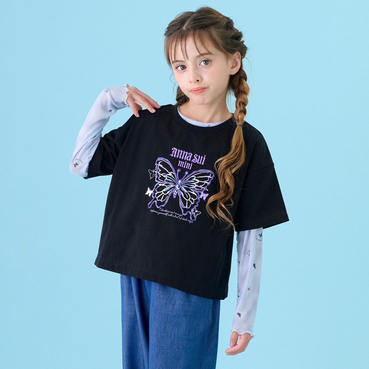シアートップス+Tシャツセット
