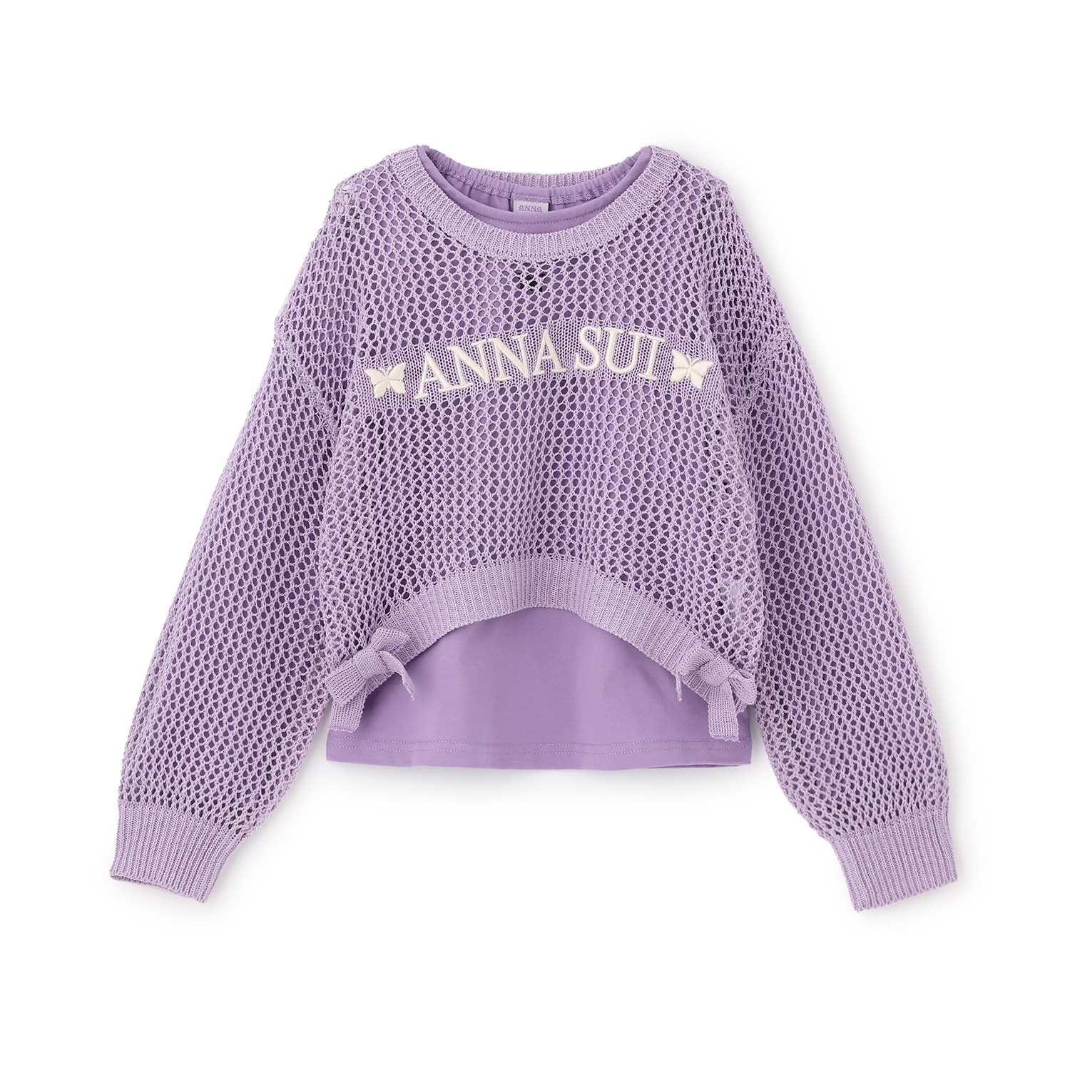 【人気商品再入荷】【直営店で取り扱い無し】メッシュニット+長袖Tシャツ