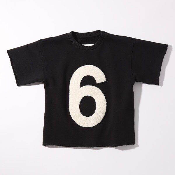 【MM6 Maison Margiela(エムエム6 メゾン マルジェラ)Kids&Junior】ワンポイント半袖Tシャツカットソー