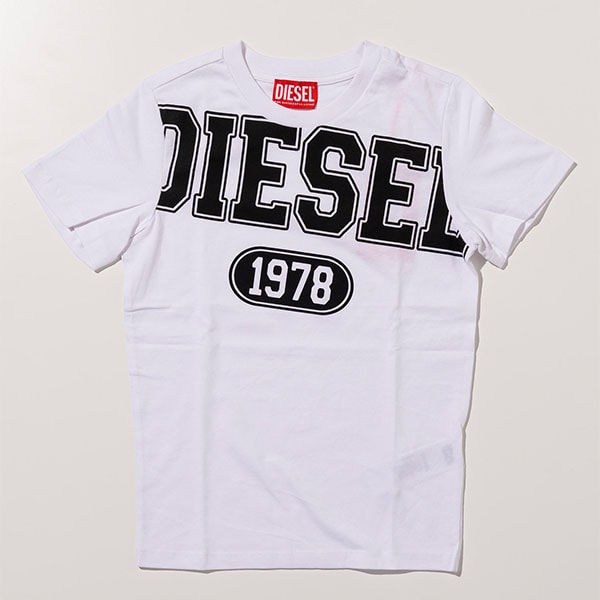 【DIESEL(ディーゼル)Kids&Junior】ブランドロゴ半袖Tシャツカットソー