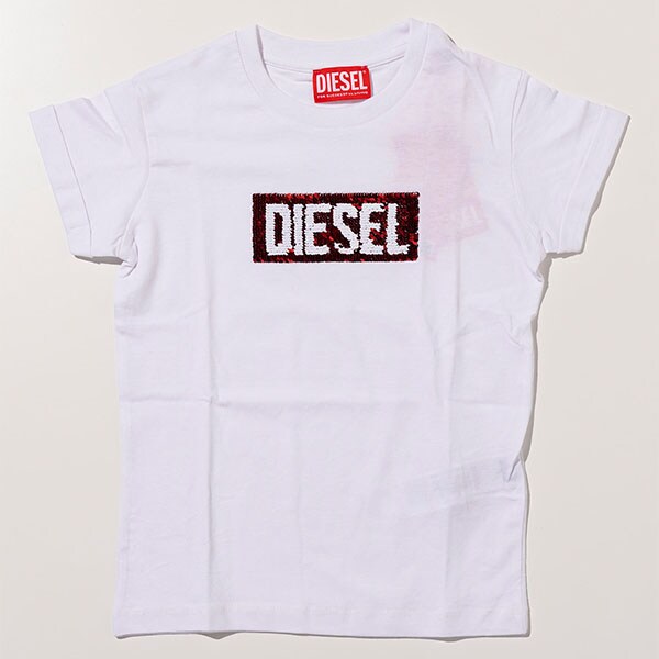 【DIESEL(ディーゼル)Kids&Junior】ブランドロゴ半袖Tシャツカットソー