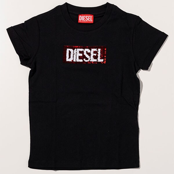 【DIESEL(ディーゼル)Kids&Junior】ブランドロゴ半袖Tシャツカットソー
