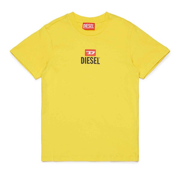 【DIESEL(ディーゼル)Kids&Junior】ワンポイントブランドロゴ半袖Tシャツカットソー