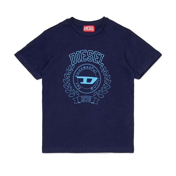 【DIESEL(ディーゼル)Kids&Junior】ブランドロゴ半袖Tシャツカットソー