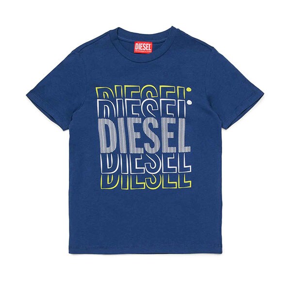 【DIESEL(ディーゼル)Kids&Junior】ブランドロゴ半袖Tシャツカットソー