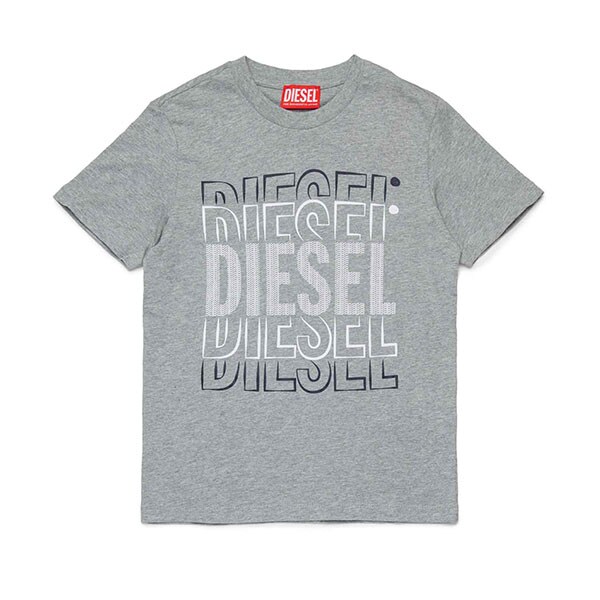 【DIESEL(ディーゼル)Kids&Junior】ブランドロゴ半袖Tシャツカットソー