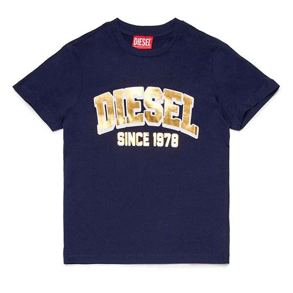 【DIESEL(ディーゼル)Kids&Junior】ブランドロゴ半袖Tシャツカットソー