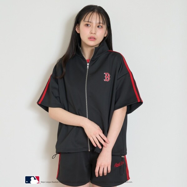 【MLB】【速乾】半袖トラックJK