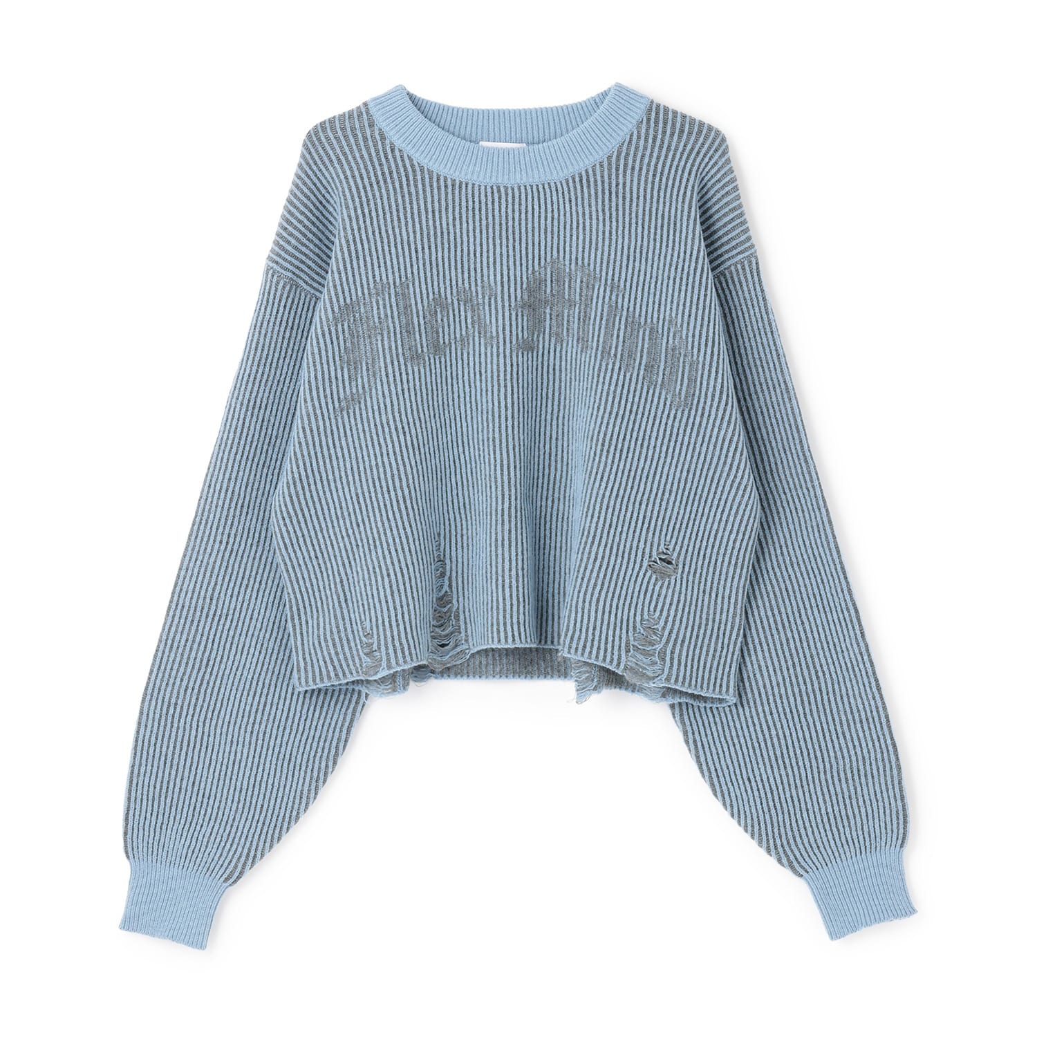 【LTXC】ロゴダメージニット