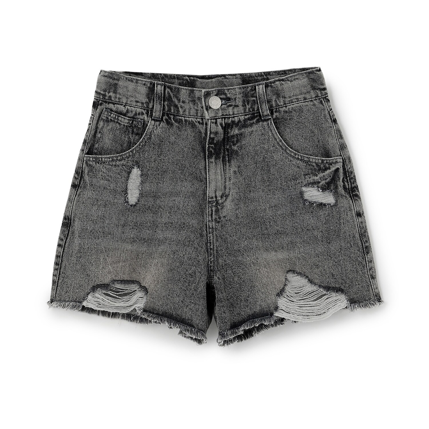 【LTXC】ダメージデニムショートパンツ