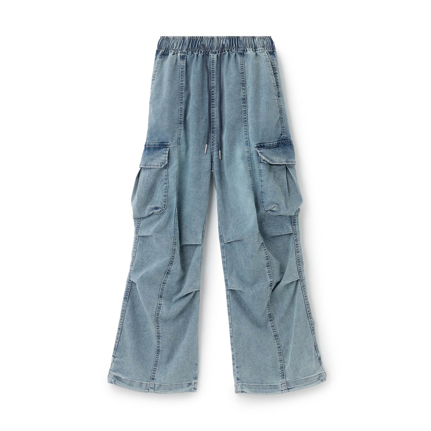 【LTXC/速乾/ストレッチ】デニムカーゴパンツ