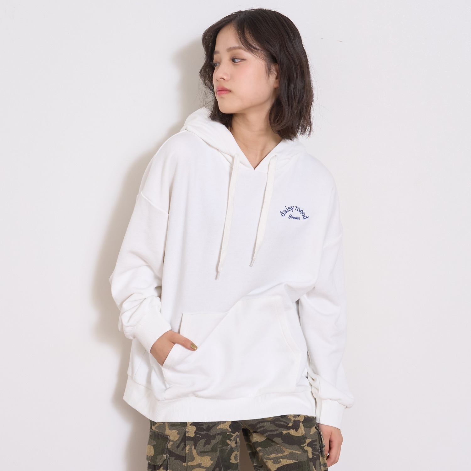 【LTXC】ロゴ発泡パーカ