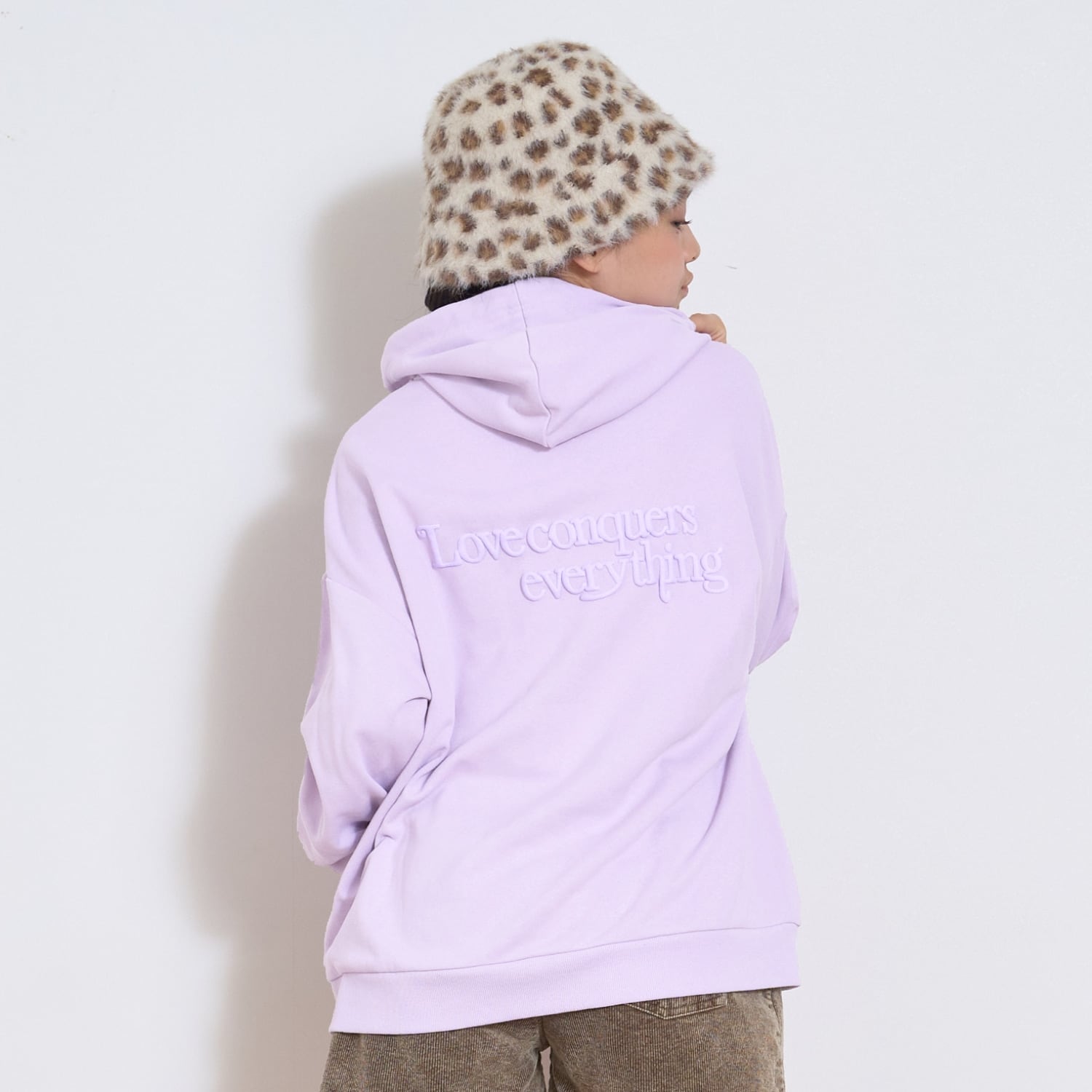 【LTXC】ロゴ発泡パーカ