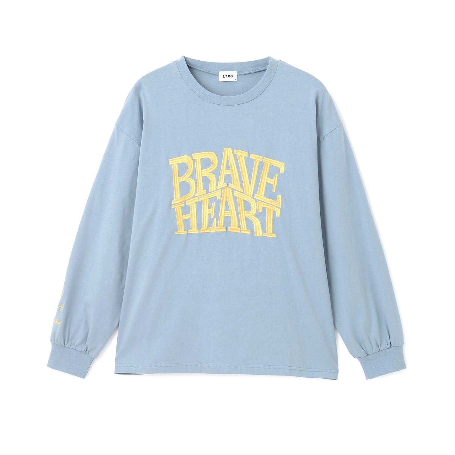 【LTXC/綿100%】ビックロゴカラー長袖T