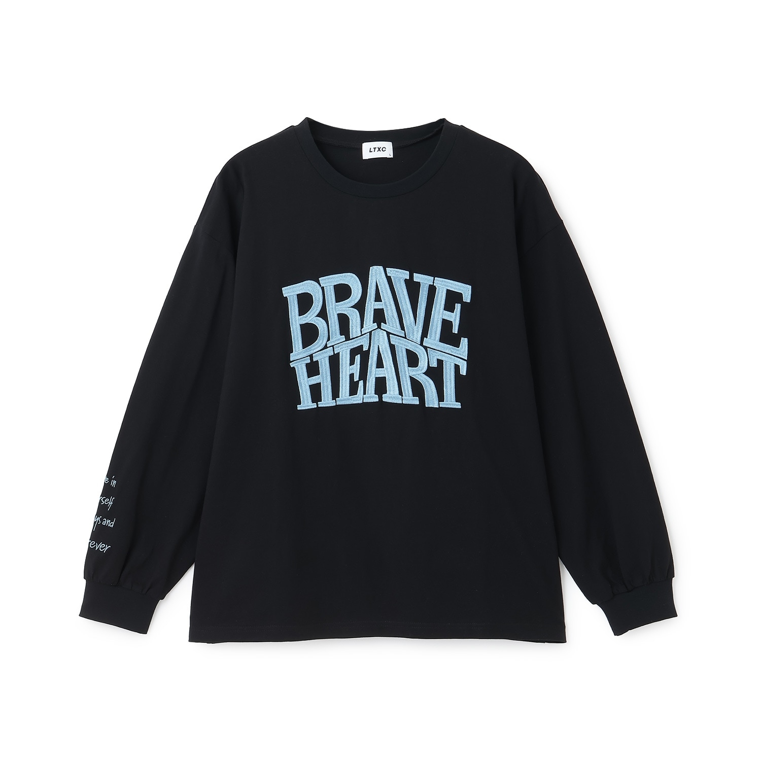 【LTXC/綿100%】ビックロゴカラー長袖T