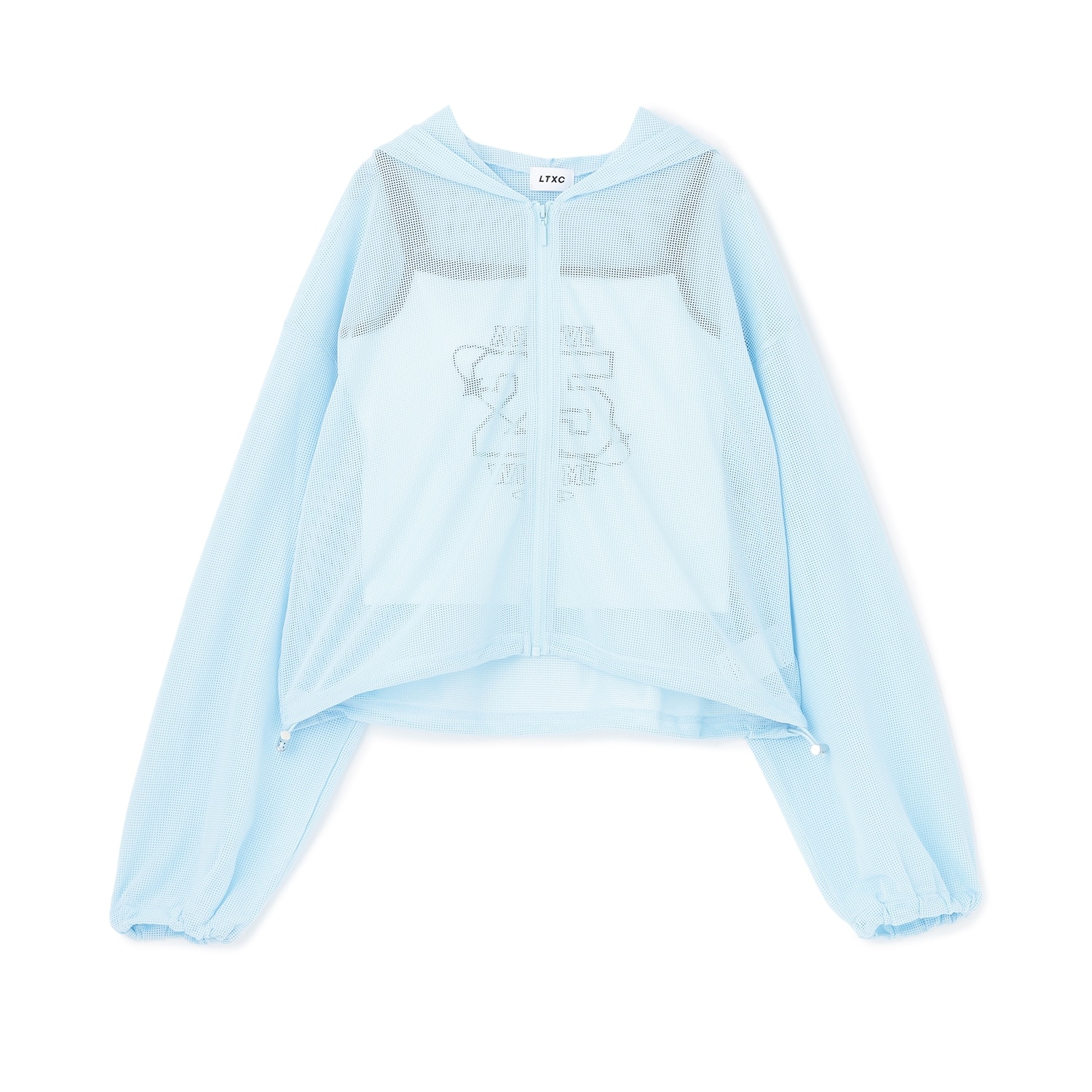 【LTXC/抗菌防臭】キャミつきメッシュパーカー