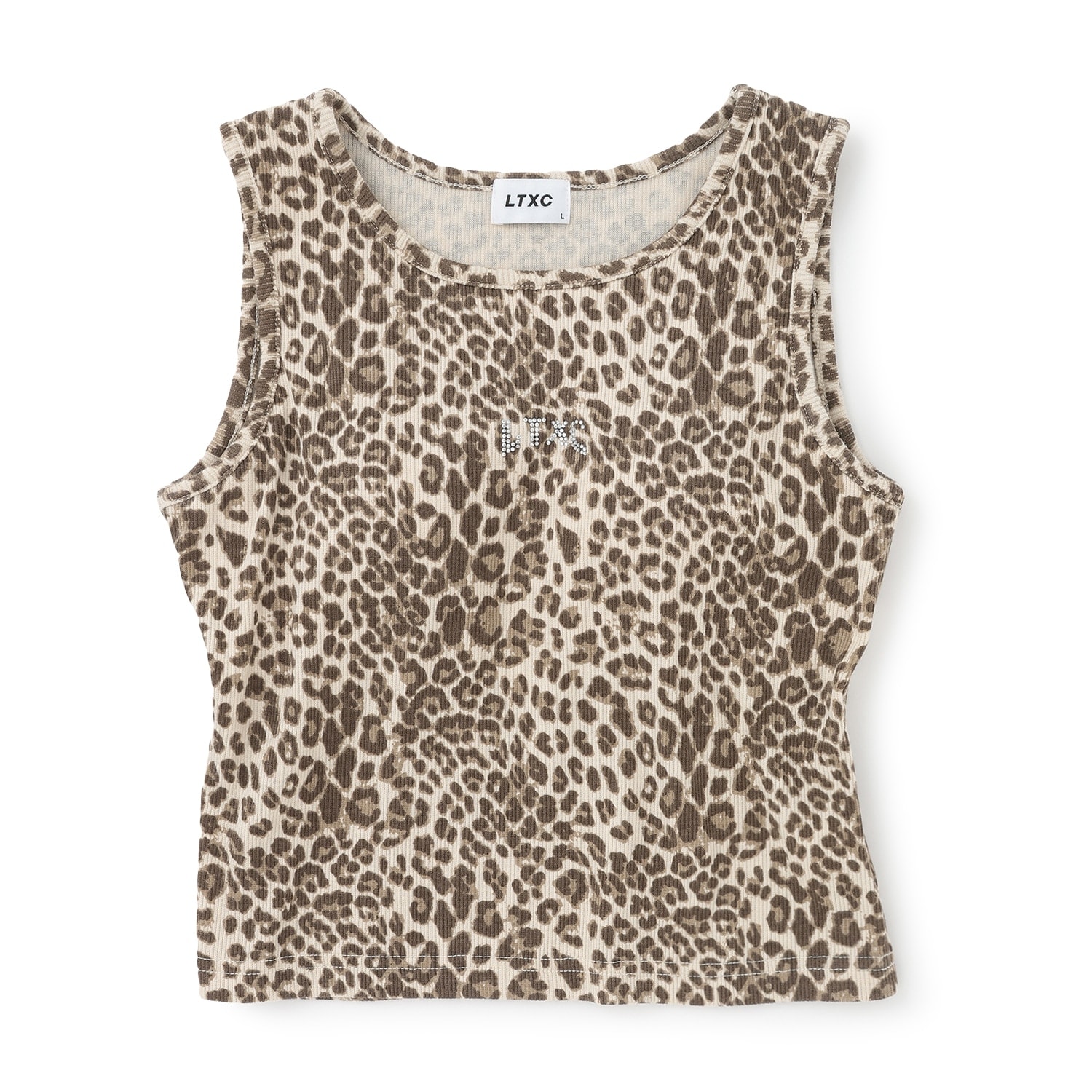 【LTXC/吸水速乾】カップつき柄アソートタンク