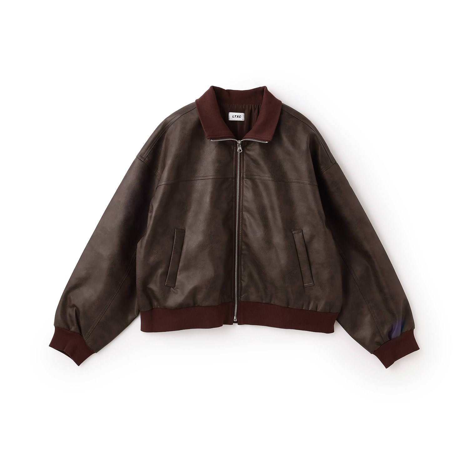 【LTXC】合皮ブルゾン