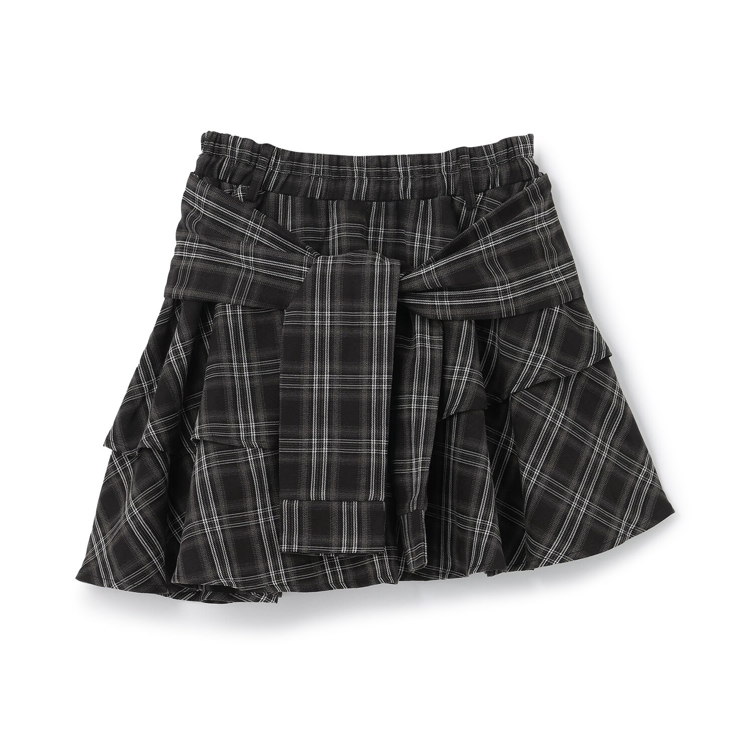 【LTXC】イレヘム腰巻き風チェックキュロット
