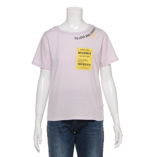 バーコードプリントTシャツ