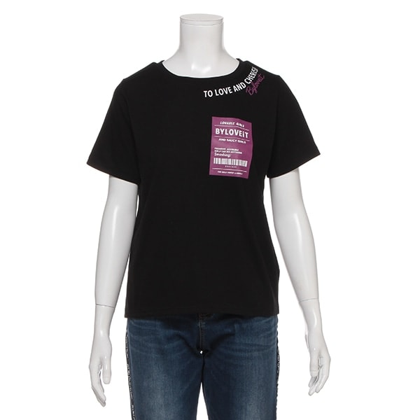 バーコードプリントTシャツ