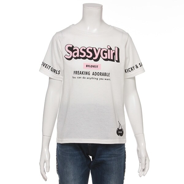 SassyGirlロゴTシャツ