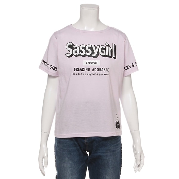 SassyGirlロゴTシャツ