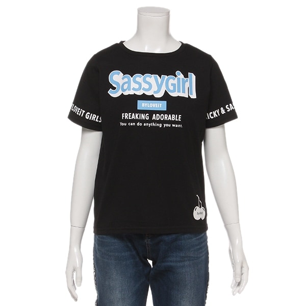 SassyGirlロゴTシャツ