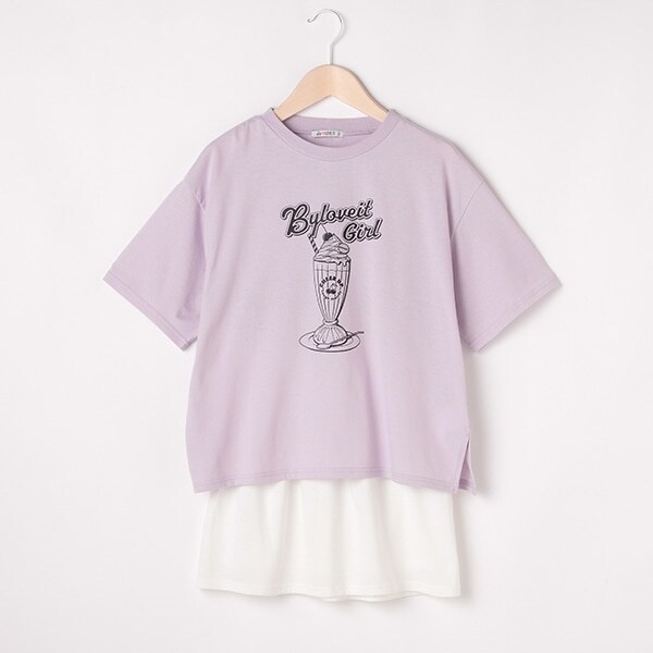 Tシャツ×スカートセットアップ