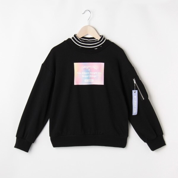 タイダイ転写プリントプルオーバー