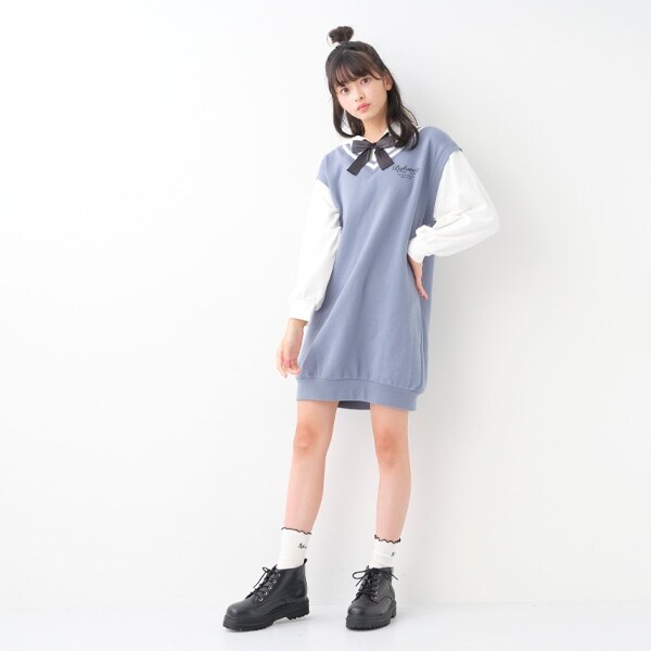 ベストレイヤード風ワンピース