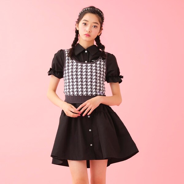 ニットビスチェ