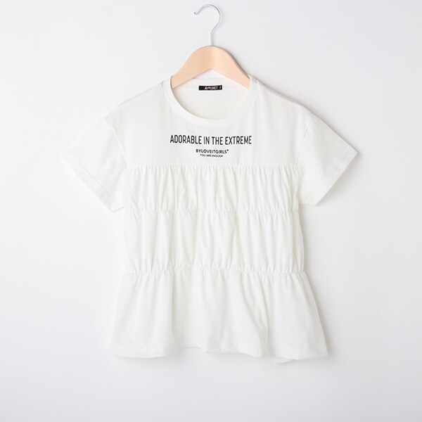 シャーリングTシャツ