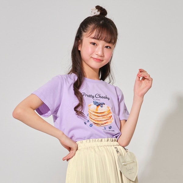 Narumiya Online ナルミヤ オンラインの公式通販サイトパンケーキ裾結び半袖tシャツ 1cm 白 ジュニア