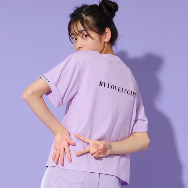 テキスト半袖Tシャツ