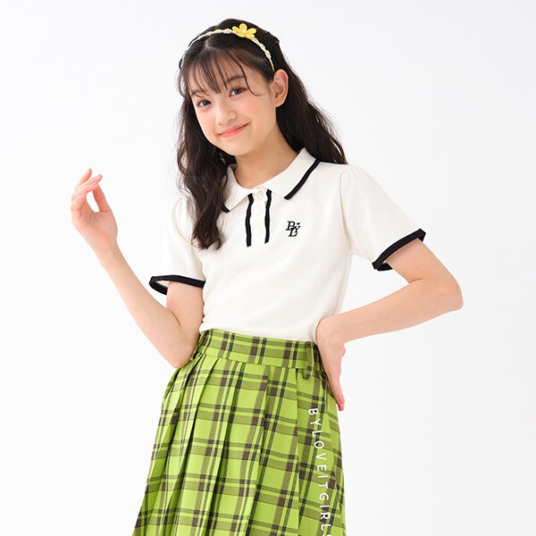 刺しゅうロゴニットポロ