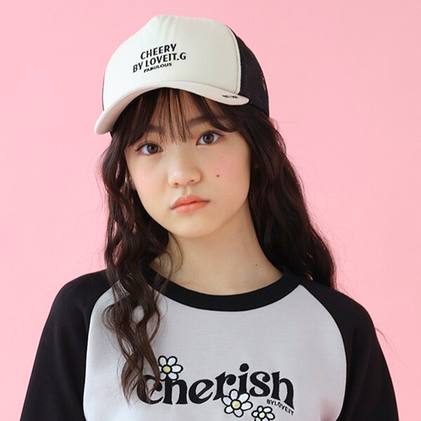 メッシュロゴキャップ