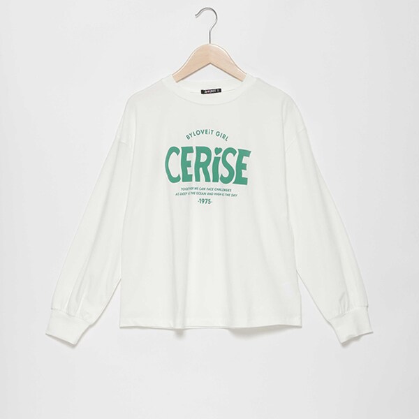 ウェーブロゴ長袖Ｔシャツ