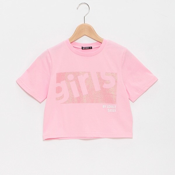 girlsロゴTシャツ