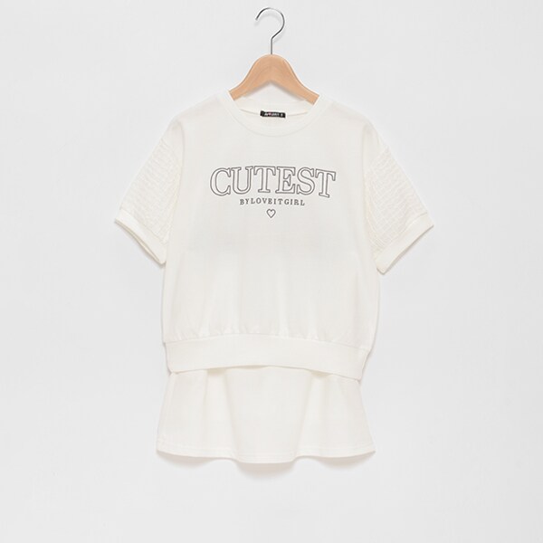 シボシボ袖Tシャツセットアップ