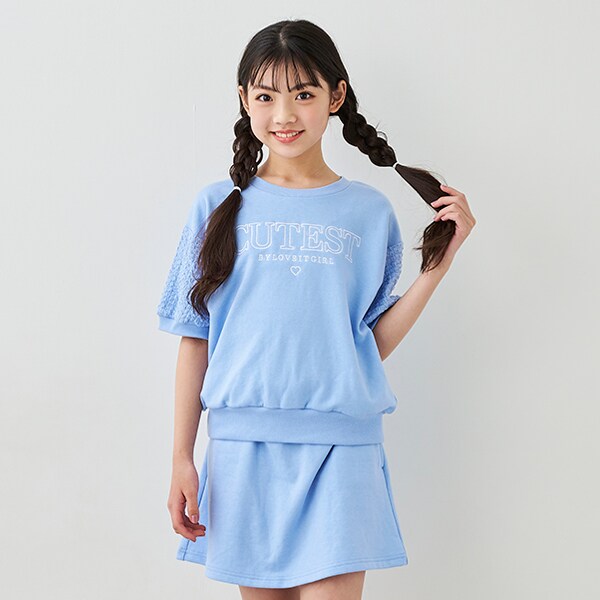 シボシボ袖Tシャツセットアップ