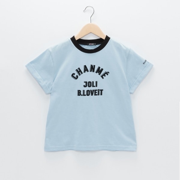 フロッキーロゴリンガー半袖Tシャツ