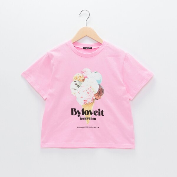 アイス転写半袖Tシャツ
