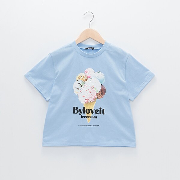 アイス転写半袖Tシャツ