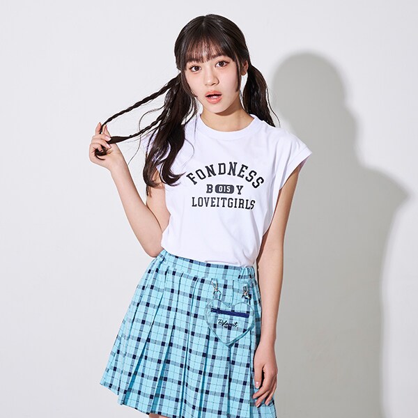 【接触冷感】フレンチスリーブTシャツ